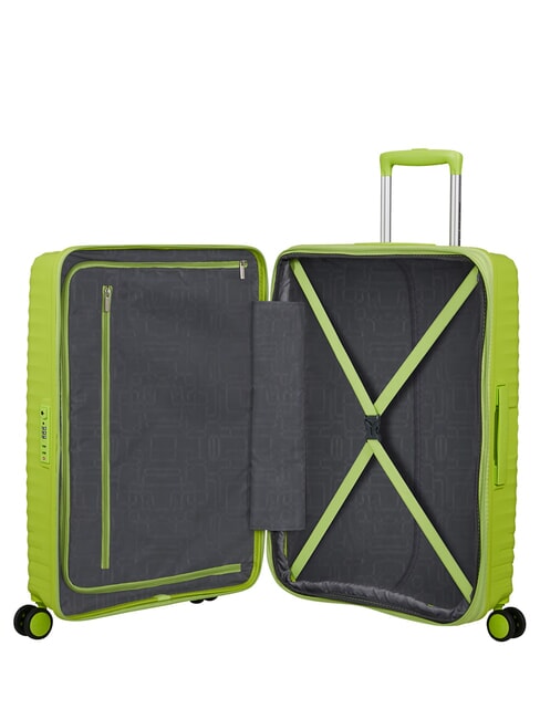 DIABLAST Medium trolley, expandable, TSA lock hyper lime - Rigid Trolley Cases
