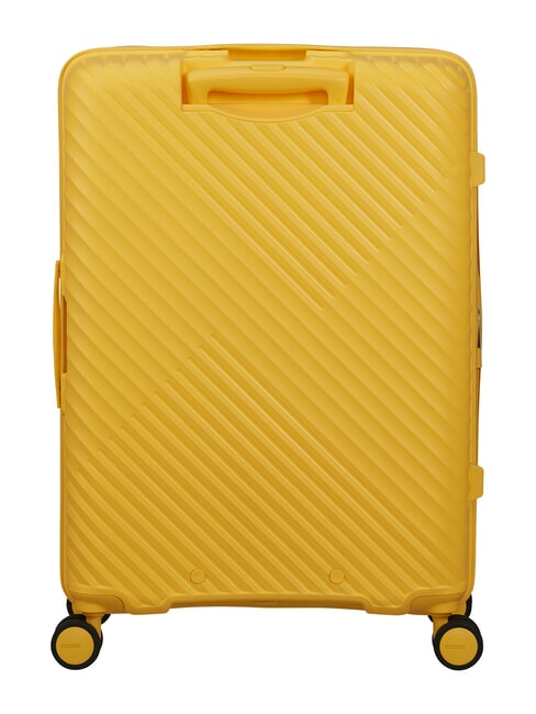 DIABLAST Medium trolley, expandable, TSA lock digital yellow - Rigid Trolley Cases
