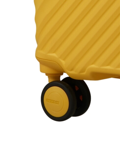 DIABLAST Medium trolley, expandable, TSA lock digital yellow - Rigid Trolley Cases