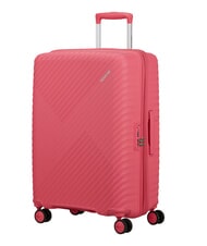 AMERICAN TOURISTER DIABLAST Medium trolley, expandable, TSA lock pink glitch - Rigid Trolley Cases - 3