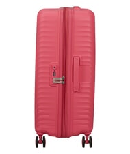 AMERICAN TOURISTER DIABLAST Medium trolley, expandable, TSA lock pink glitch - Rigid Trolley Cases - 4