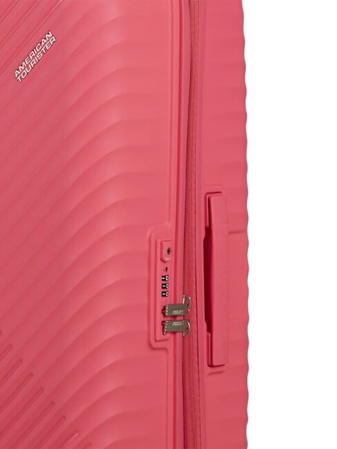 DIABLAST Medium trolley, expandable, TSA lock pink glitch - Rigid Trolley Cases