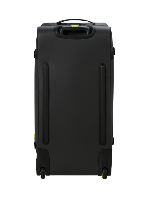 URBAN TRACK Duffel bag, large, with wheels black/lime - Duffle bags