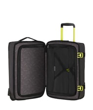 AMERICAN TOURISTER URBAN TRACK Duffel bag, carry-on luggage, with wheels black/lime - Duffle bags - 6