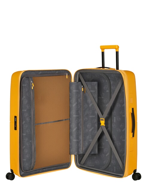 DASHPOP Large, expandable trolley goldenyellow - Rigid Trolley Cases