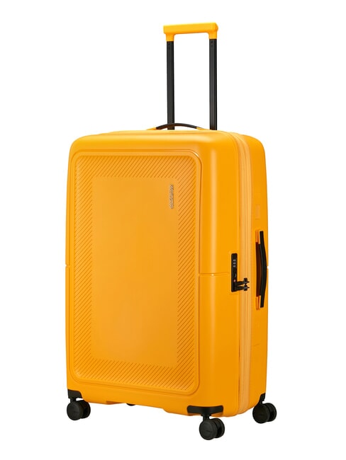 DASHPOP Large, expandable trolley goldenyellow - Rigid Trolley Cases