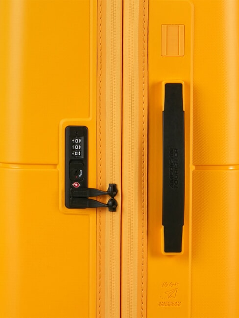 DASHPOP Large, expandable trolley goldenyellow - Rigid Trolley Cases