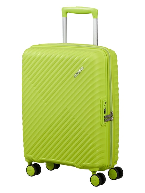 DIABLAST Carry-on trolley, TSA lock hyper lime - Hand luggage