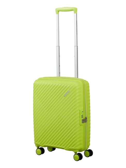 DIABLAST Carry-on trolley, TSA lock hyper lime - Hand luggage