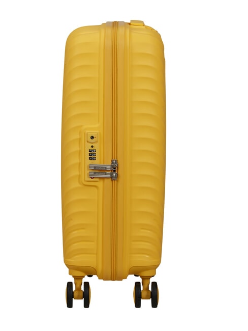 DIABLAST Carry-on trolley, TSA lock digital yellow - Hand luggage