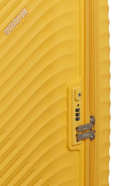 DIABLAST Carry-on trolley, TSA lock digital yellow - Hand luggage