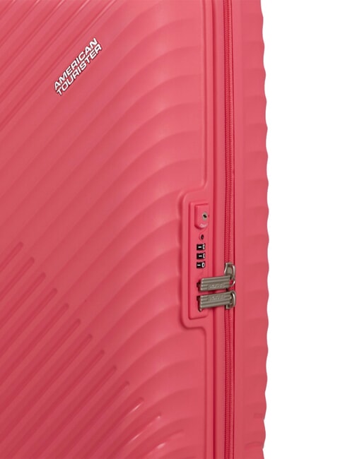 DIABLAST Carry-on trolley, TSA lock pink glitch - Hand luggage