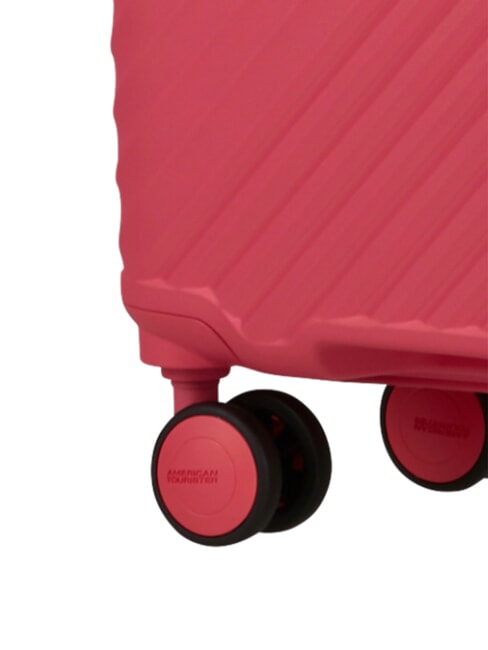 DIABLAST Carry-on trolley, TSA lock pink glitch - Hand luggage
