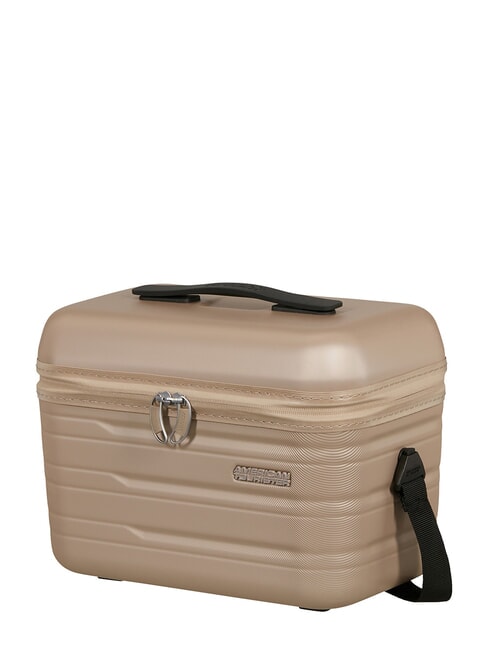 FLASHLINE Rigid beauty case with shoulder strap ivorygold - Beauty Case