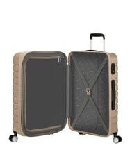 AMERICAN TOURISTER FLASHLINE Medium expandable trolley ivorygold - Rigid Trolley Cases - 6