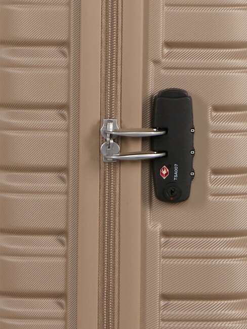 FLASHLINE Hand luggage trolley ivorygold - Hand luggage