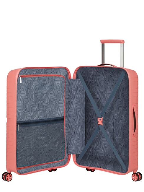 Trolley AIRCONIC, medium size, light solar pink - Rigid Trolley Cases