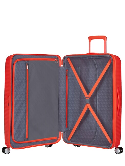 trolley case SOUNDBOX line. large. expandable neon orange - Rigid Trolley Cases