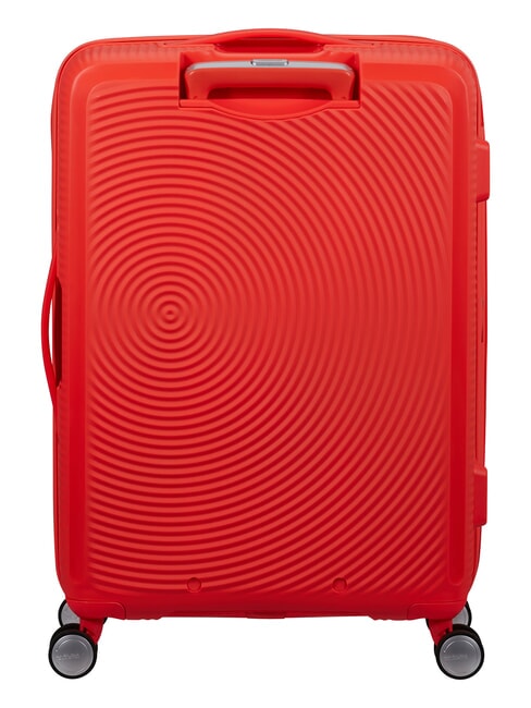 SOUNDBOX SPINNER Medium trolley, expandable neon orange - Rigid Trolley Cases