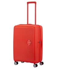AMERICAN TOURISTER SOUNDBOX SPINNER Medium trolley, expandable neon orange - Rigid Trolley Cases - 5