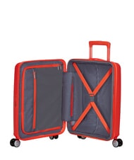 AMERICAN TOURISTER Trolley SOINDBOX line, hand baggage, expandable neon orange - Hand luggage - 6