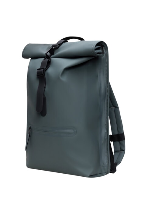 ROLLTOP RUCKSACK Large waterproof backpack dark grey - Backpacks & School and Leisure
