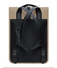 RAINS BACKPACK MINI Waterproof backpack beige - Backpacks & School and Leisure - 3