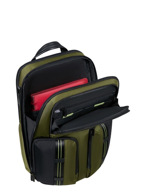 URBAN-EYE 15.6" Laptop Backpack wasabi/black - Laptop backpacks