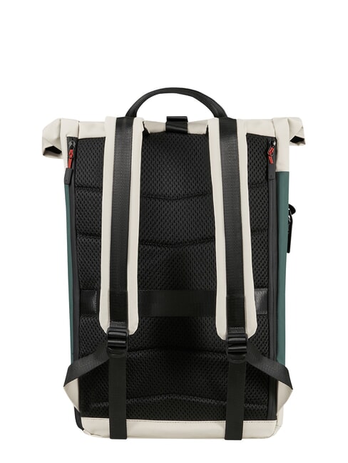 COATIFY BIZ Rolltop backpack for 15.6" laptop matt quartz/ivy - Laptop backpacks