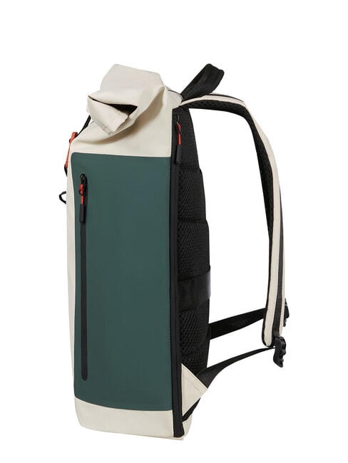 COATIFY BIZ Rolltop backpack for 15.6" laptop matt quartz/ivy - Laptop backpacks