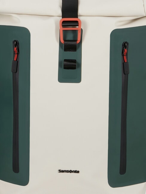 COATIFY BIZ Rolltop backpack for 15.6" laptop matt quartz/ivy - Laptop backpacks