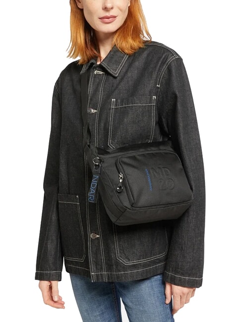 MD20 Shoulder bag with pocket BLACK - Women&rsquo;s Bags