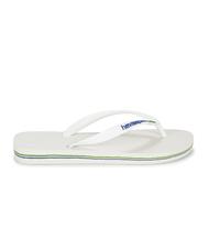 HAVAIANAS BRASIL LOGO Men's flip flops white - Unisex shoes - 3