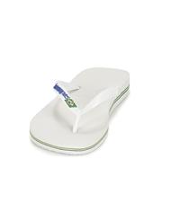 HAVAIANAS BRASIL LOGO Men's flip flops white - Unisex shoes - 4
