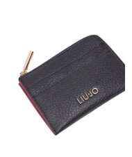 LIUJO CALIWEN Card holder / Coin purse BLACK - Women&rsquo;s Wallets - 3