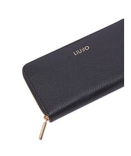 LIUJO CALIWEN Zip Around Wallet BLACK - Women&rsquo;s Wallets - 3