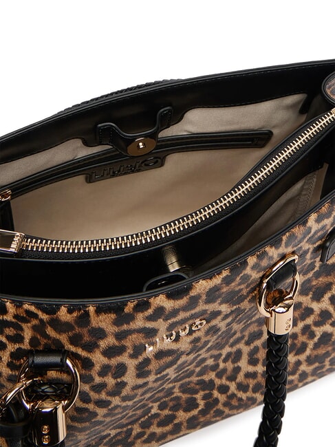 MANHATTAN Handbag, with shoulder strap natural macul. - Women&rsquo;s Bags