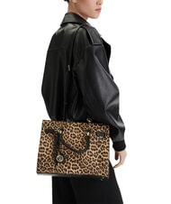 LIUJO MANHATTAN Handbag, with shoulder strap natural macul. - Women&rsquo;s Bags - 7