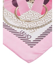 LIUJO LOGO Scarf peaches - Scarves - 3