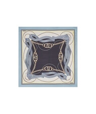 LIUJO LOGO Scarf dusty blue - Scarves - 2