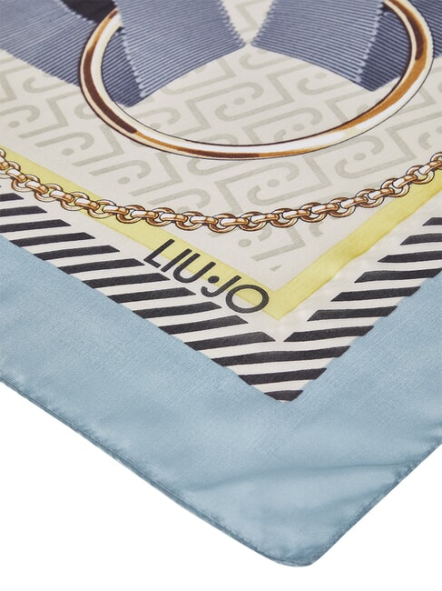 LOGO Scarf dusty blue - Scarves
