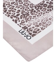 LIUJO FLOWER Scarf vickie 3 sling back shoes pink - Scarves - 3