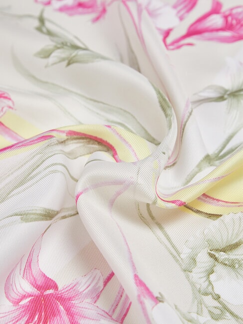 FLOWER  pink carnation - Scarves