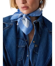 LIUJO FLOWER  bright blue wave - Scarves - 3