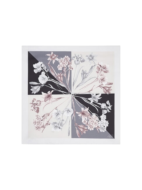 FLOWER  BLACK - Scarves