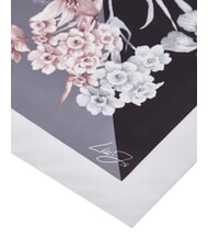 LIUJO FLOWER  BLACK - Scarves - 3