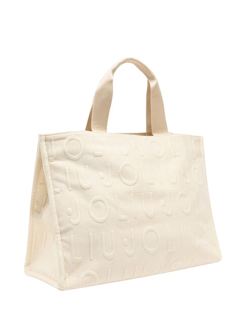 LOGO Handbag, with shoulder strap white cream - Women&rsquo;s Bags