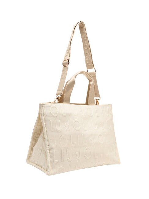 LOGO Handbag, with shoulder strap white cream - Women&rsquo;s Bags
