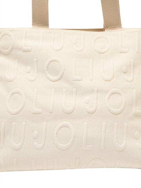 LOGO Handbag, with shoulder strap white cream - Women&rsquo;s Bags