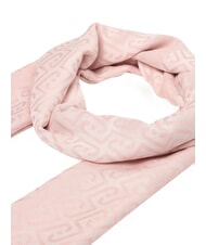 LIUJO NEW LOGO CHAIN J  soft peony - Scarves - 3